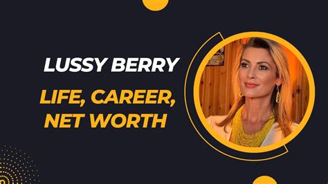 onlyfans lussy berry|Lussy Berry Net Worth, Age, Height, Weight, Family, Bio/Wiki 2024